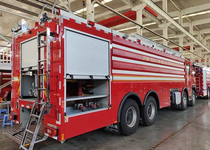 Brigade Hose Reel Foam Fire Truck 6.45m Lifting 4x2 Drive