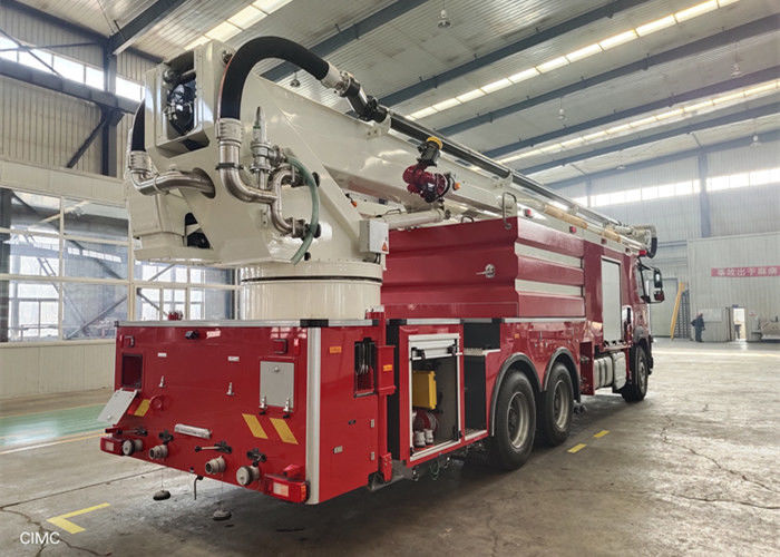 Sinotruk Howo / Volvo 60 meters 8x4 Drive Water Tower Fire-Fighting Truck