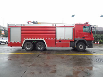 265 kw 6x4 드라이브 물 공급 소방차 소방 트럭 12000 킬로그램 탱크 메르세데스 벤츠 샤시