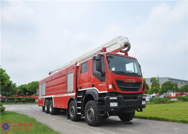 IVECO 섀시 헤비 듀티 8x4 드라이브 급수탑 소방차 높이 살포