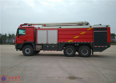 폴드형 구조 붐과 29대 톤 6x6 드라이브 ARFF 공항 비행기 소방 트럭